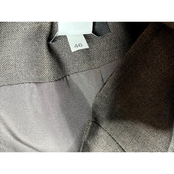 Jex Collection Women’s 2 Piece Brown Suit Skirt & Jacket Blazer Set Size 16 (46) - Picture 15 of 16